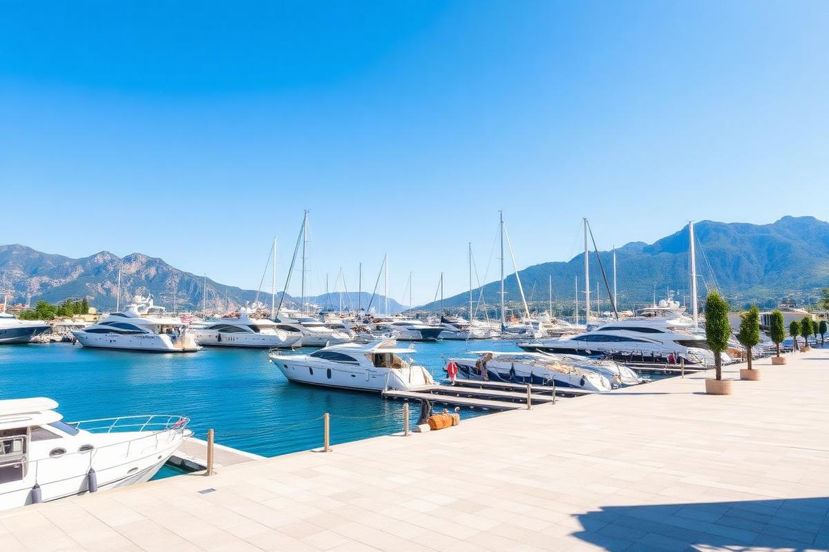 Marina de Porto Montenegro à Tivat